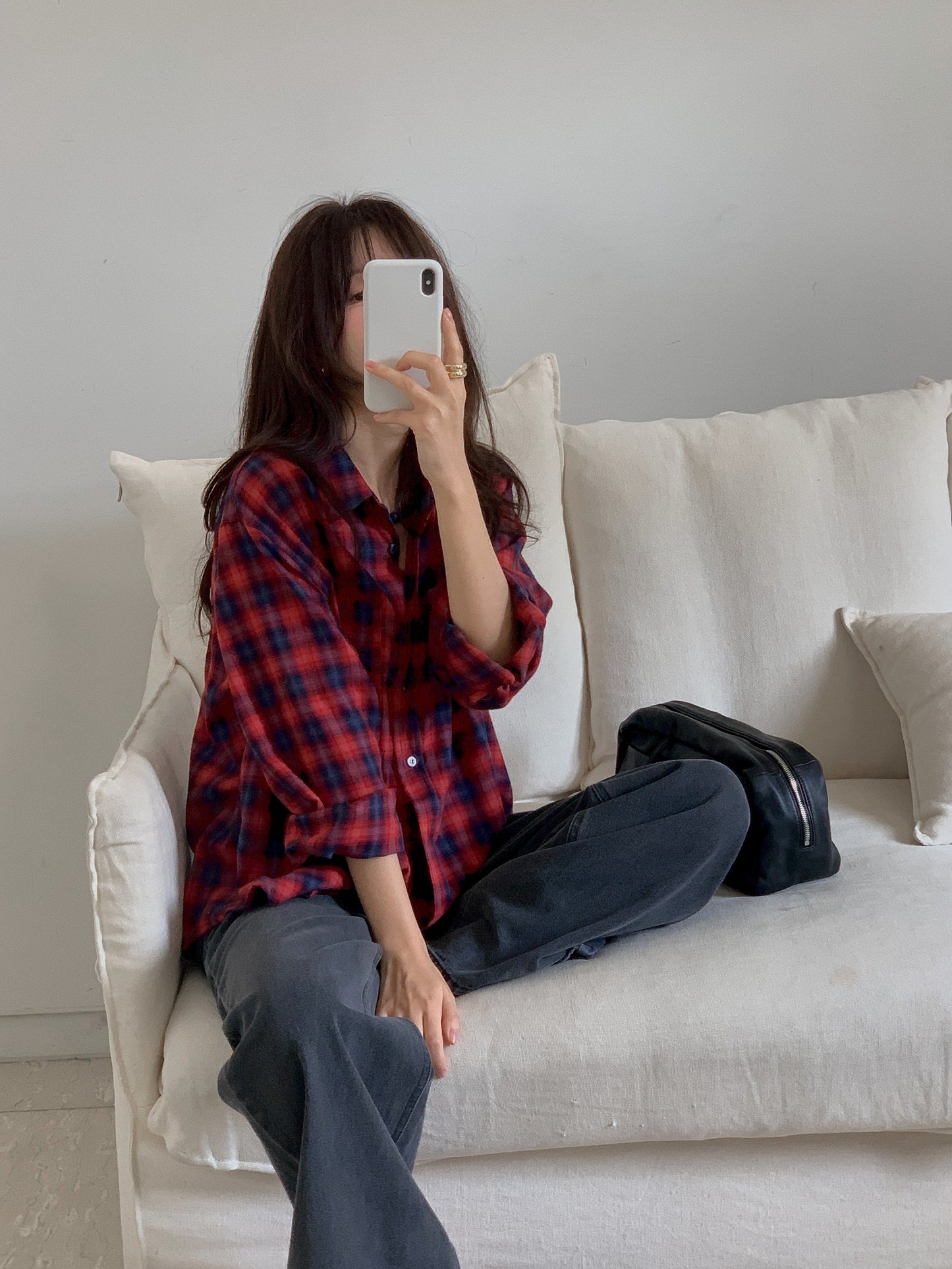 Rok check shirt