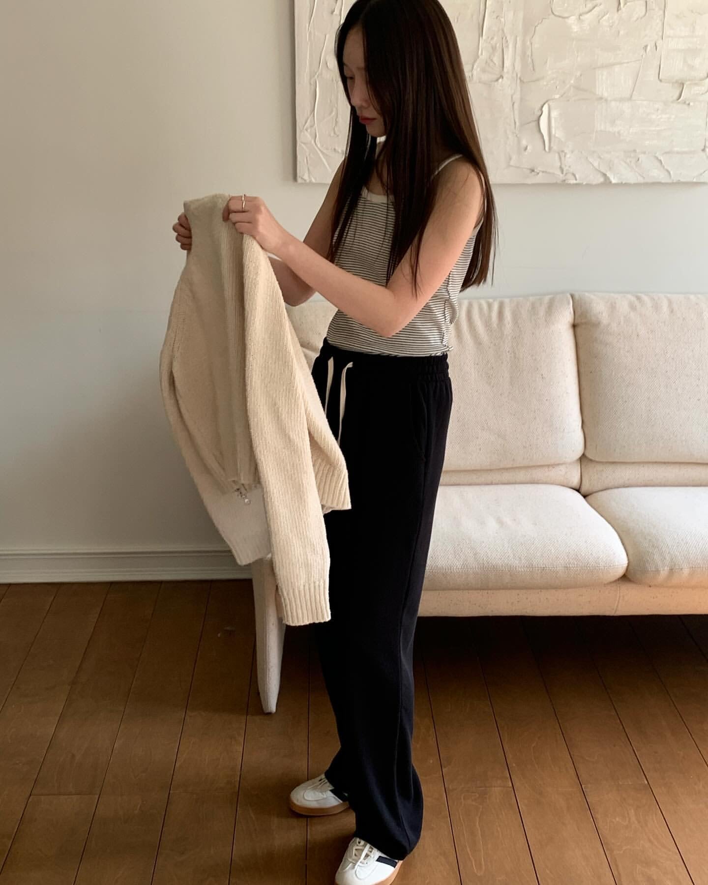 Relaxed pants-5col