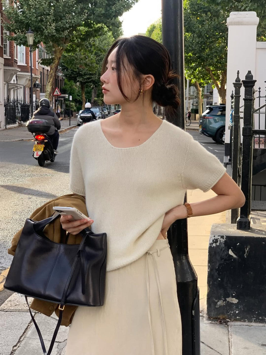 Sonya half knit-5col