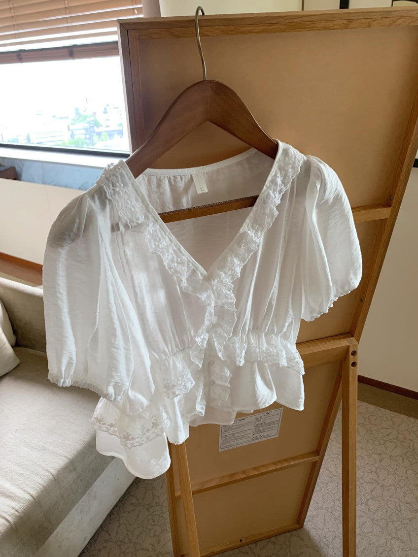 lliter netty lace blouse