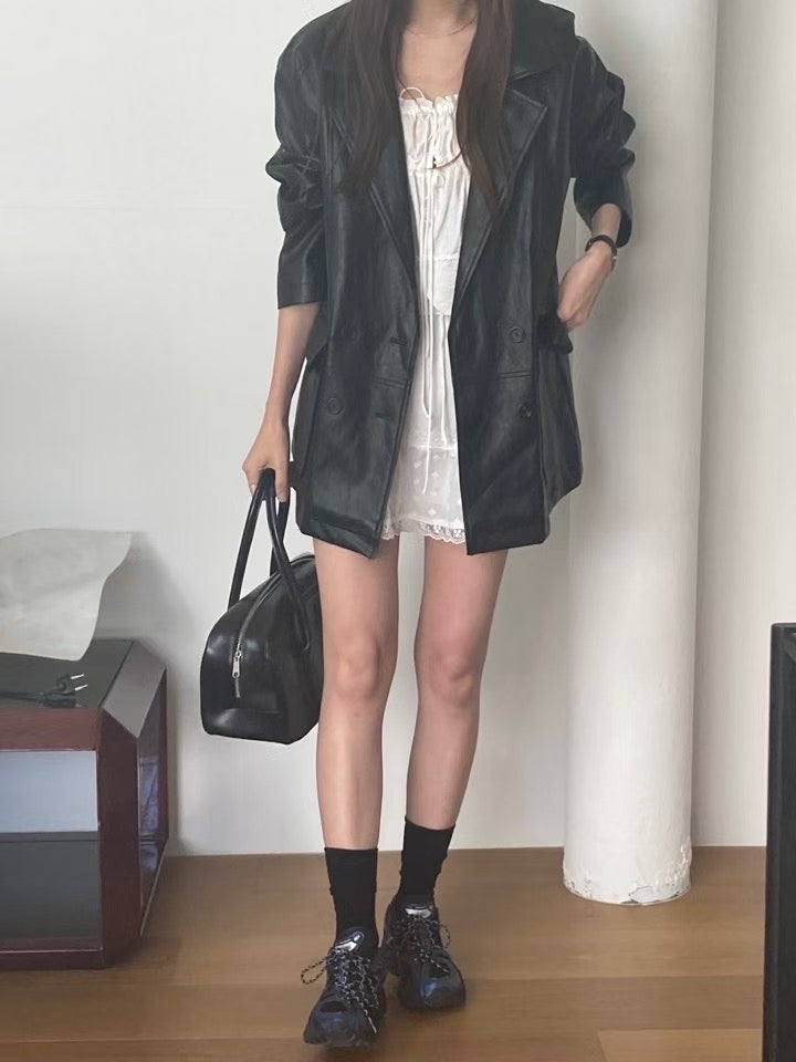 Poul leather jacket