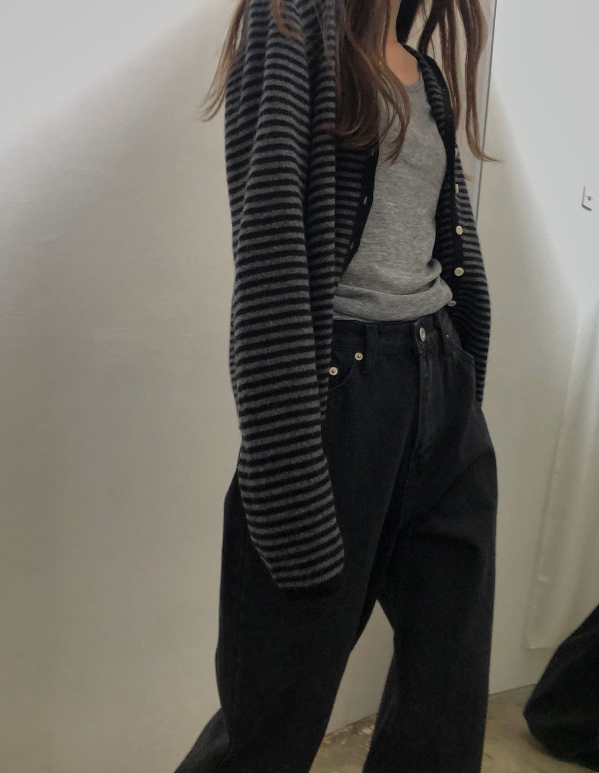 hooded cardigan-3col