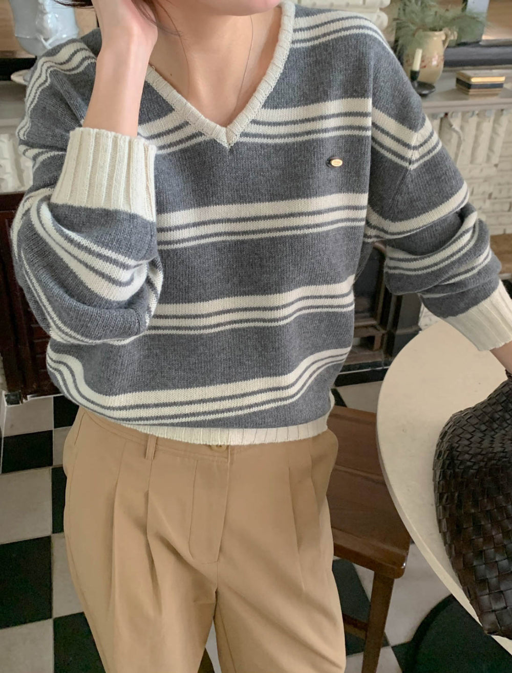 Uni s.t knit-3col
