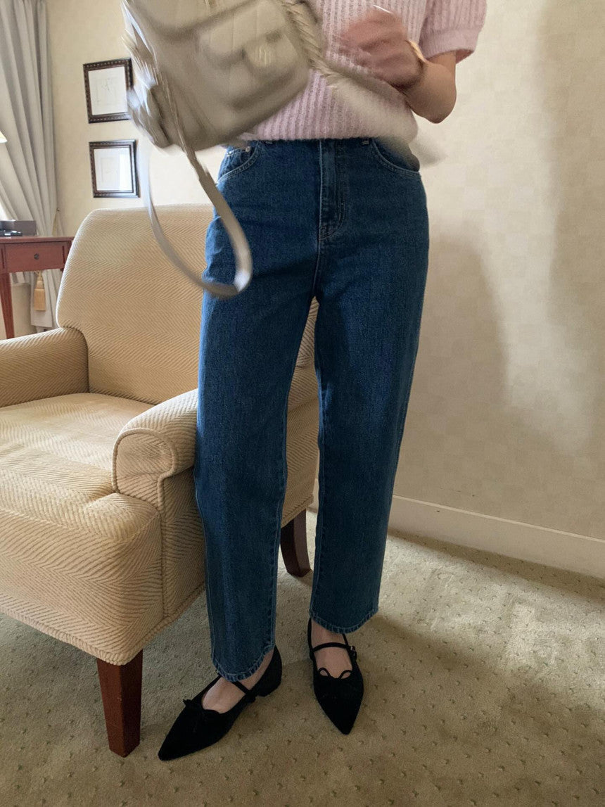 almond slim jeans