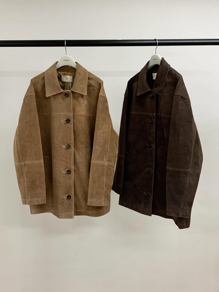 Bern suede jacket-2col