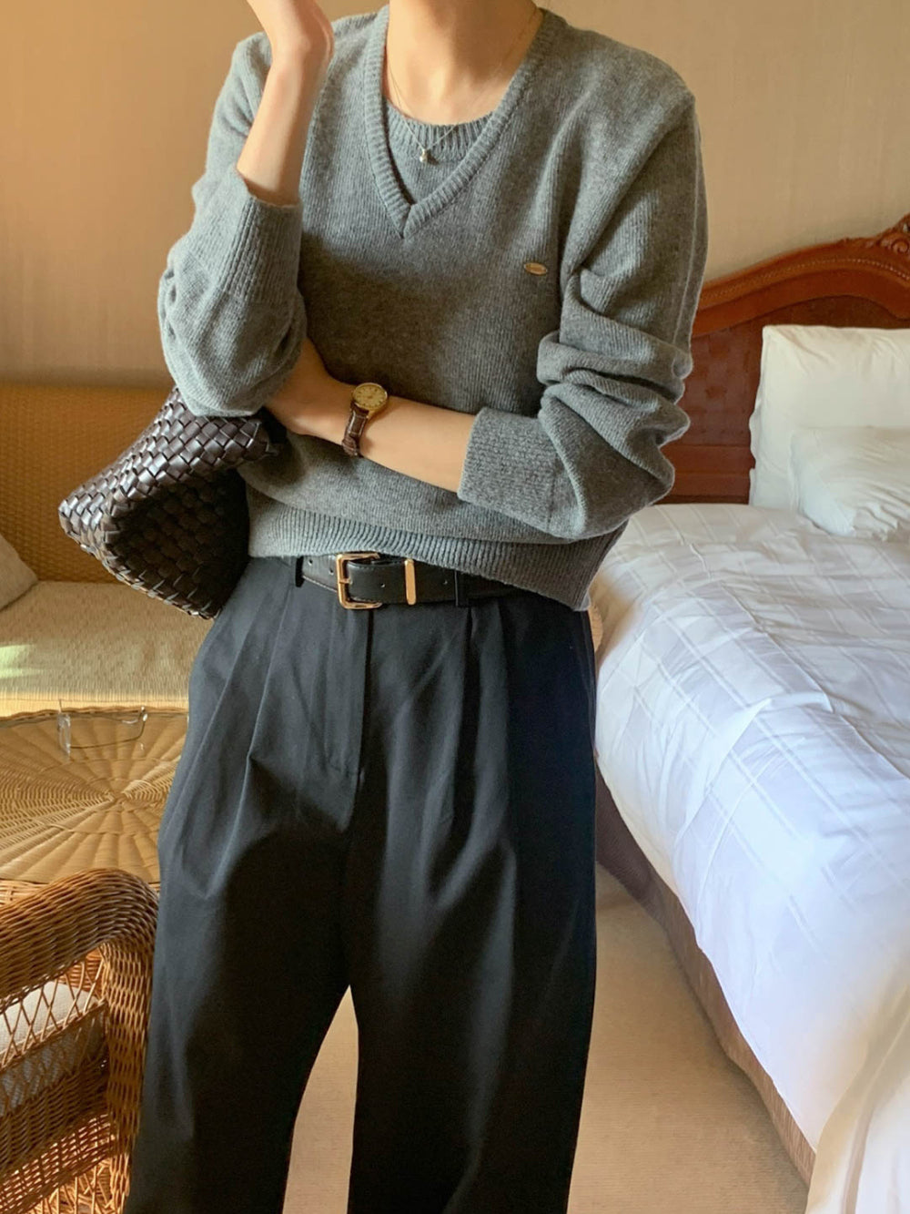 Ash knit-4col