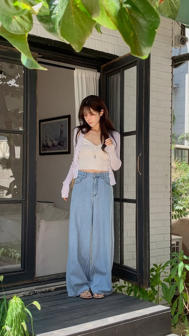 Jane linen cardigan-3col