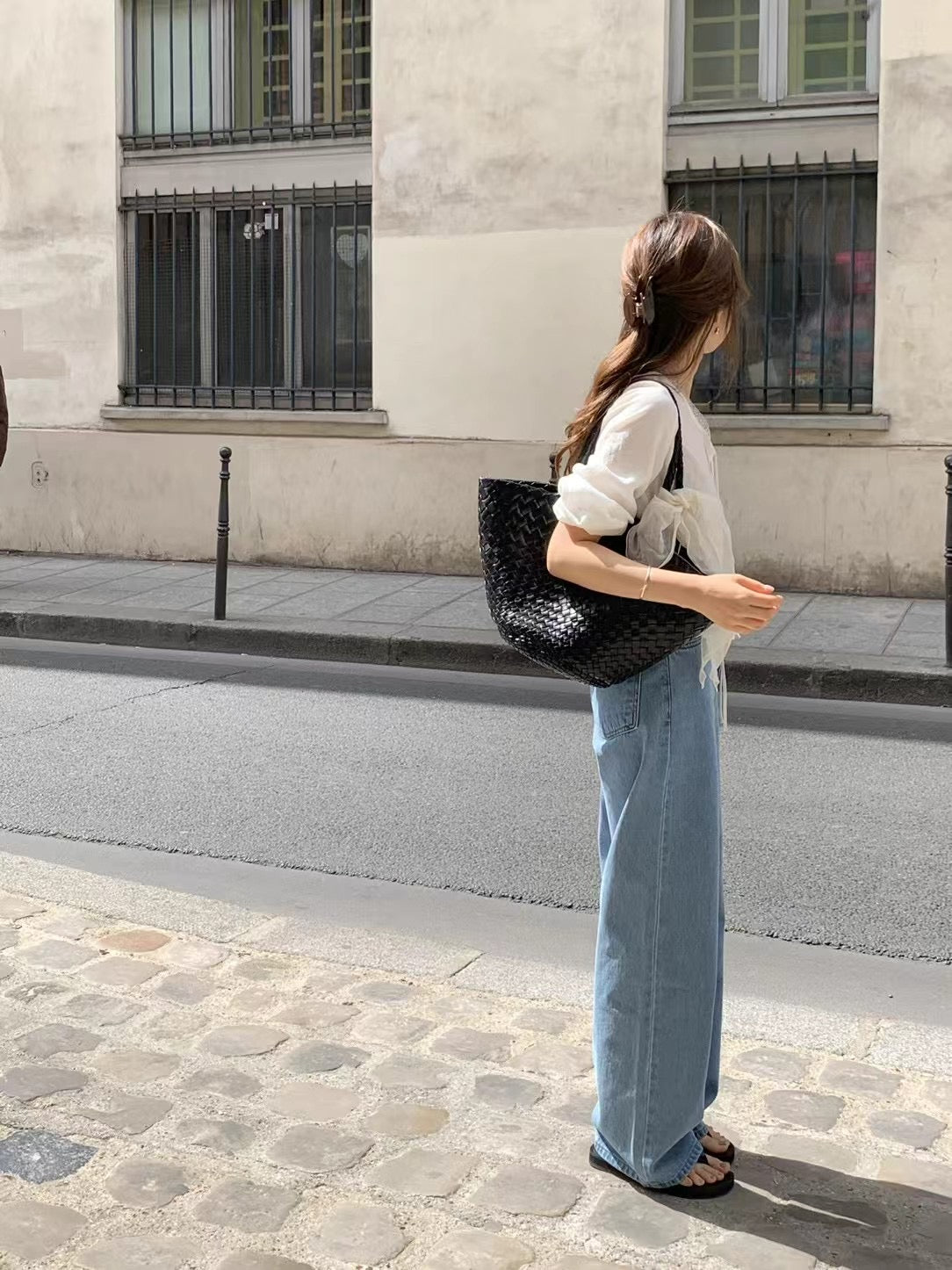 Ounce low wide denim