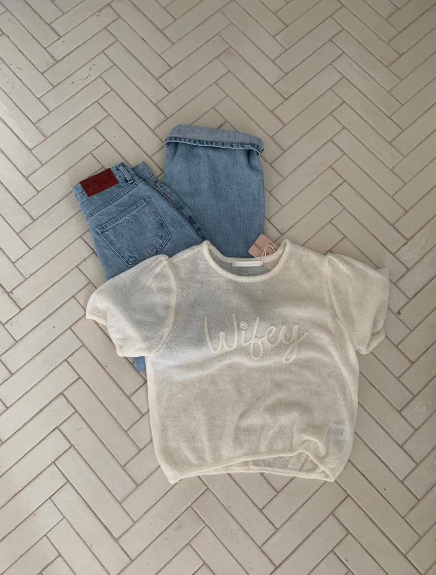 s 即納 Yarn wide denim