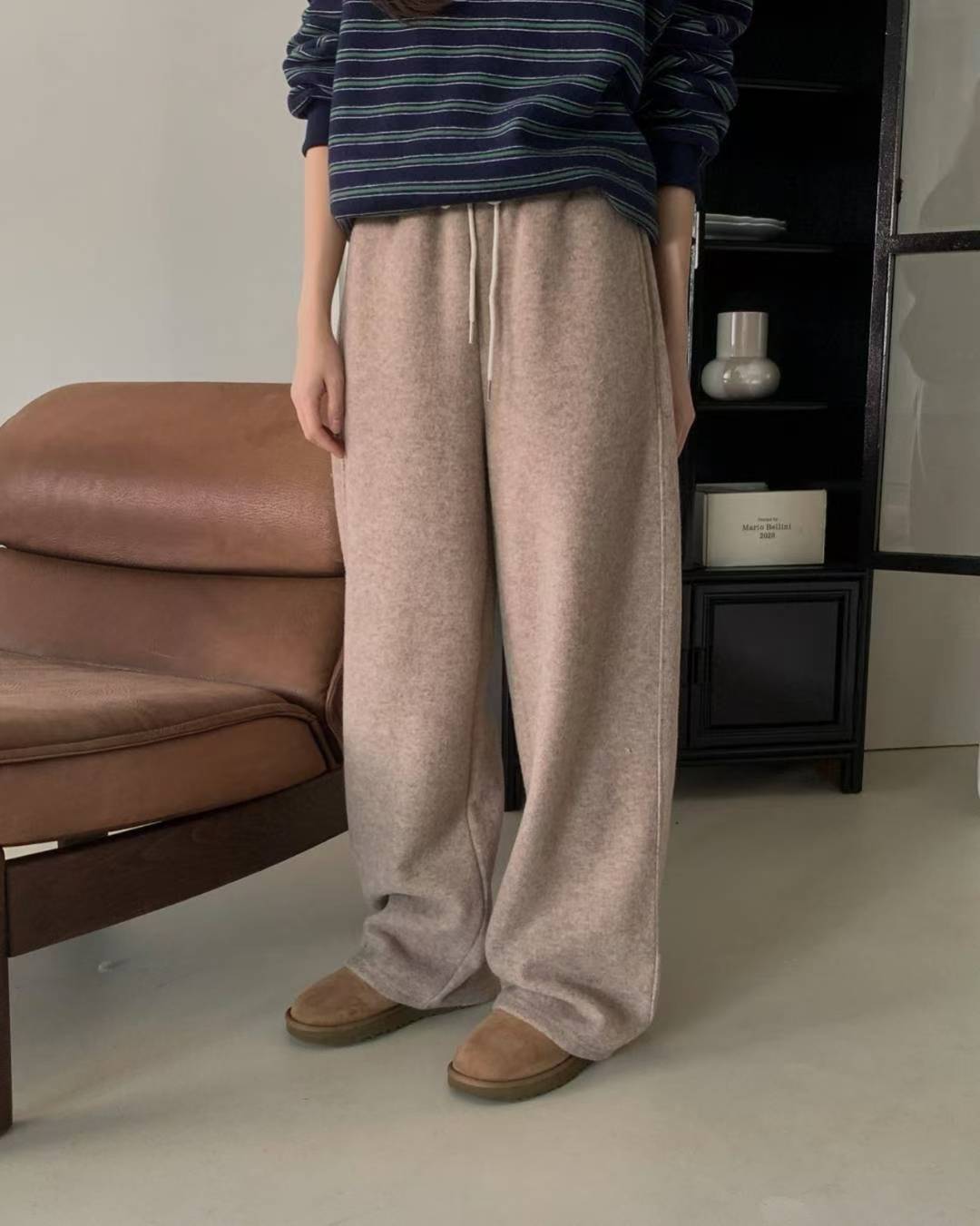 wool gimo pants-3col