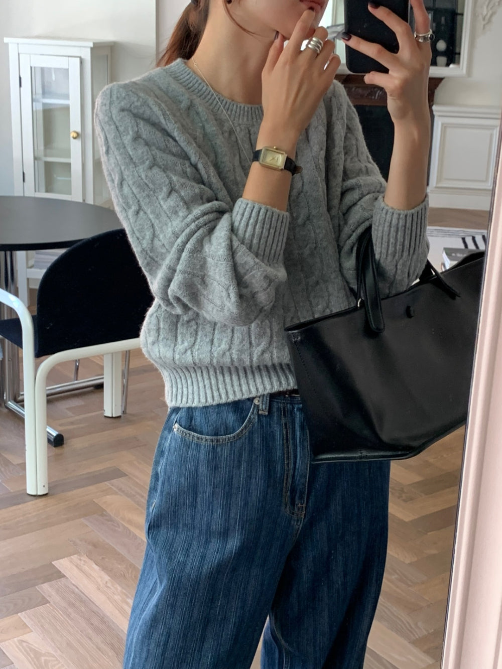 Weather twist knit-4col