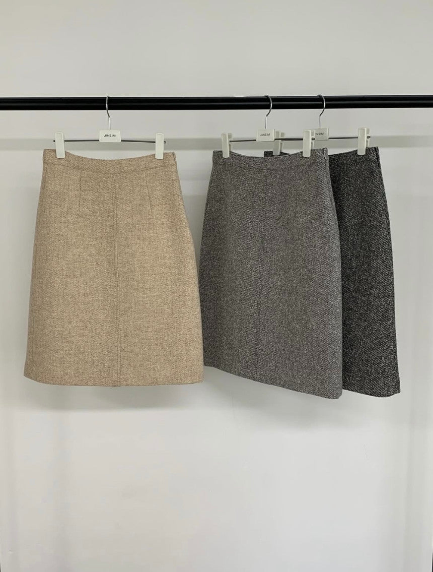 Margaret wool skirt-3col