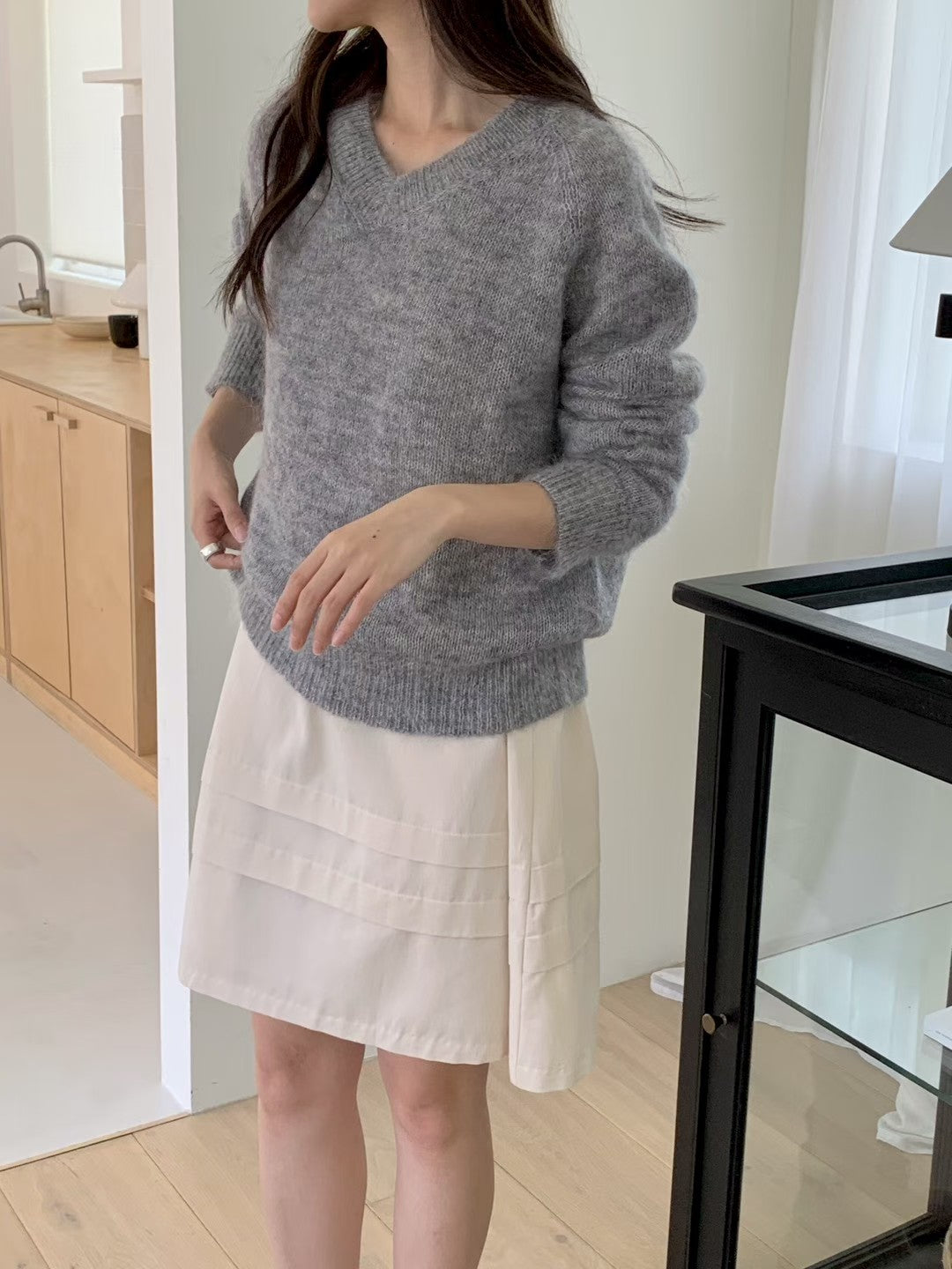 Blasom Mohair knit-4col