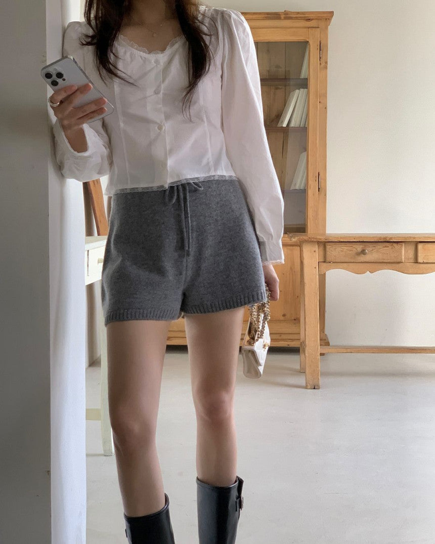 Ez knit shorts-4col