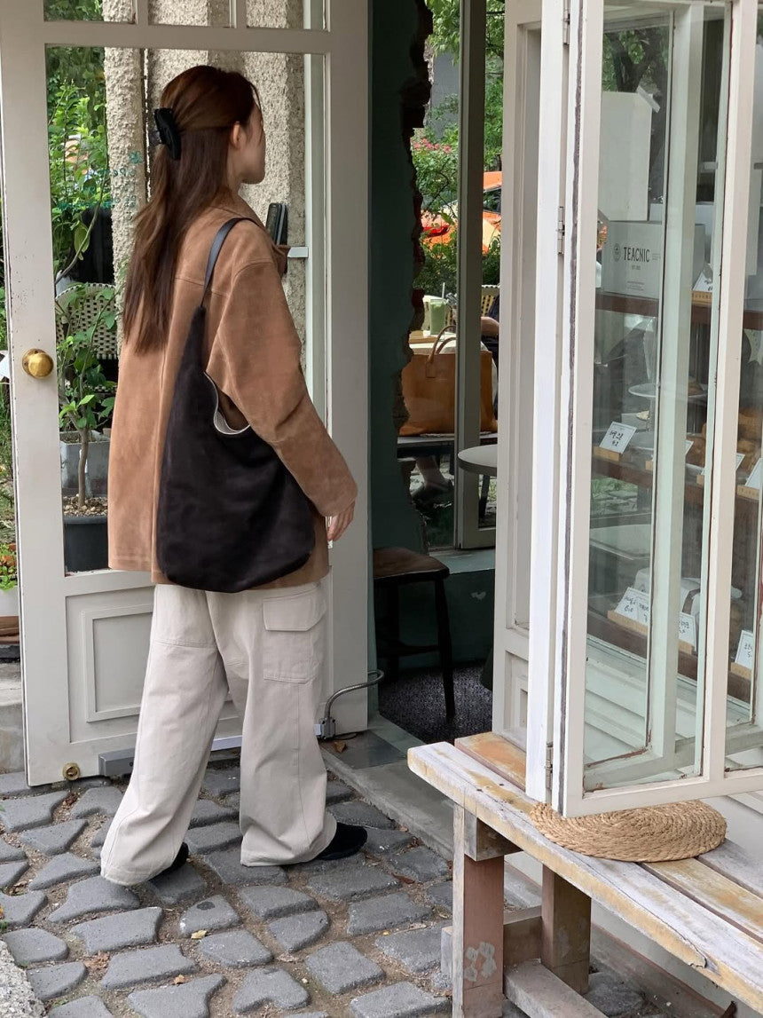 Bern suede jacket-2col