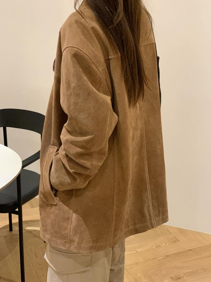 Bern suede jacket-2col