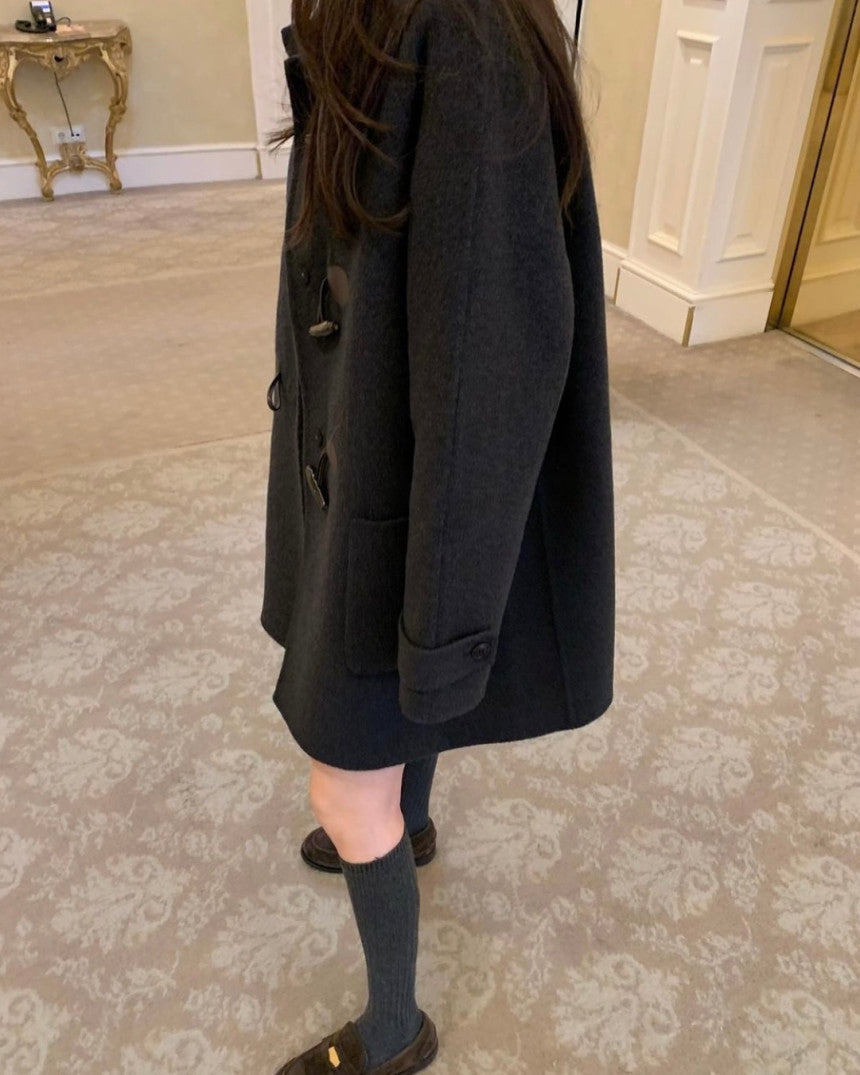 duffle handmade coat-3col