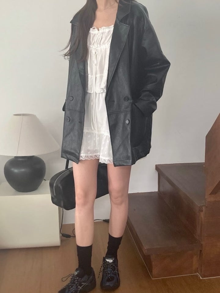 Poul leather jacket