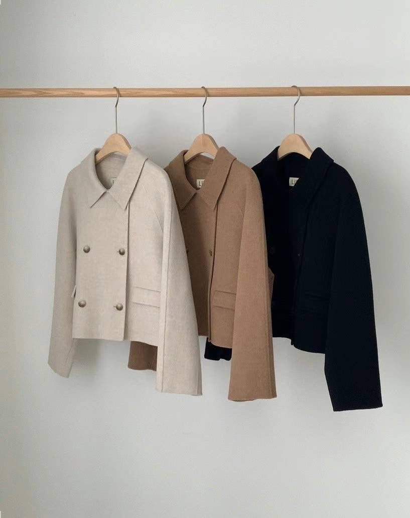 Miu double handmade jacket-3col