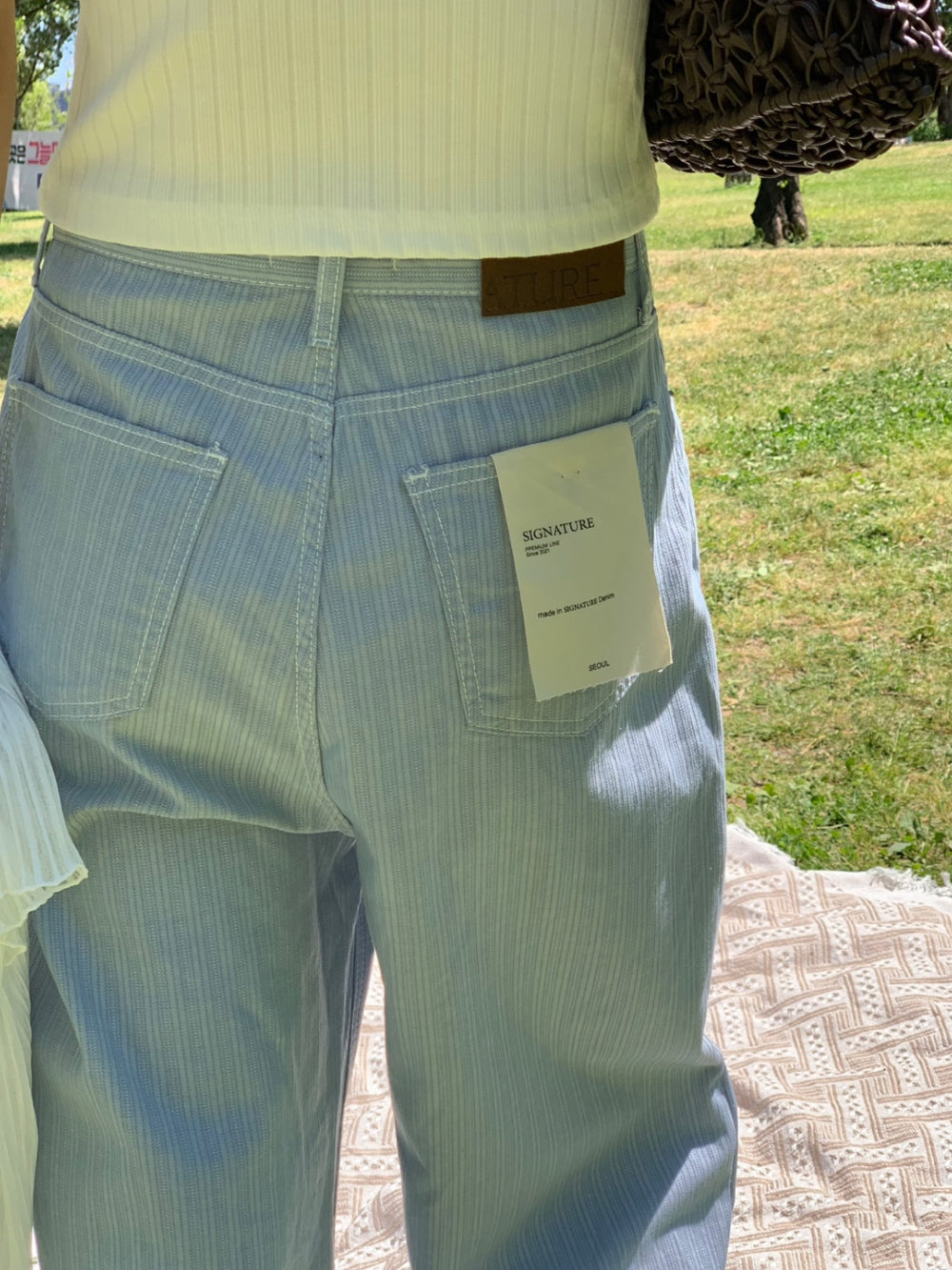 Jacquard denim-2col