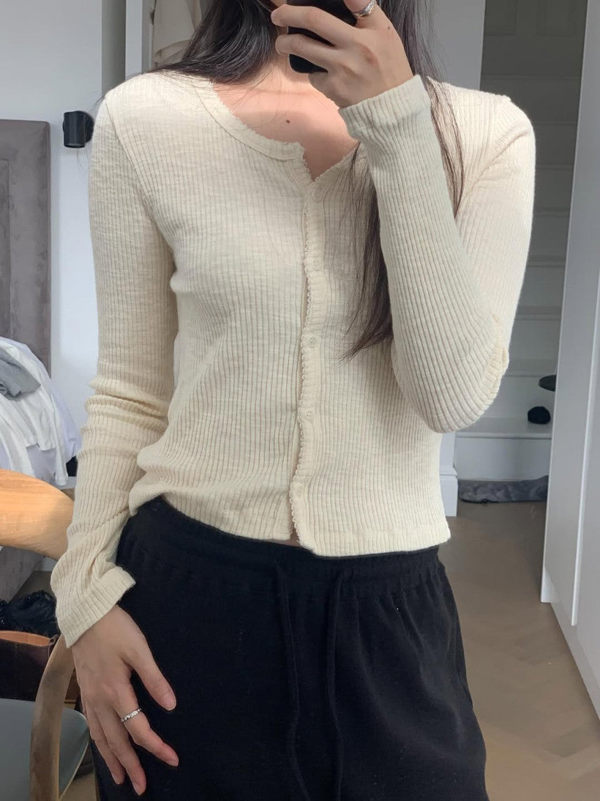 Roefin cardigan-4col