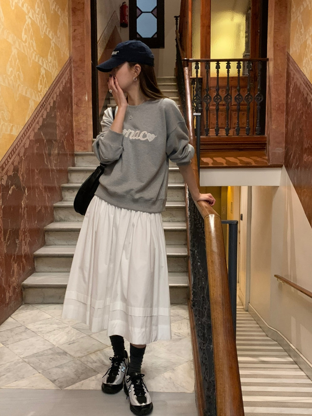 oatmeal即納 Monaco lace MTM-4col