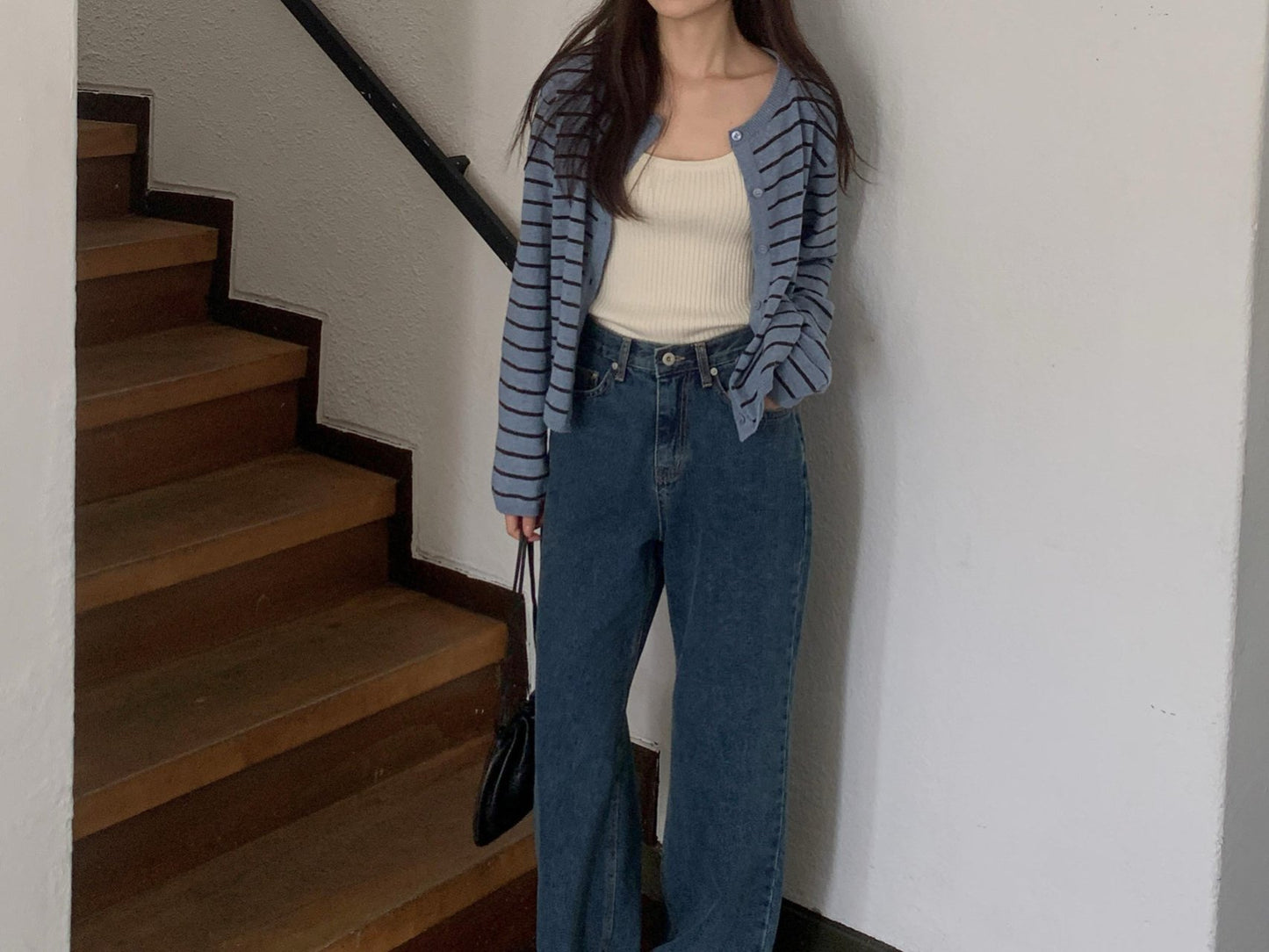 S.T cardigan-3col