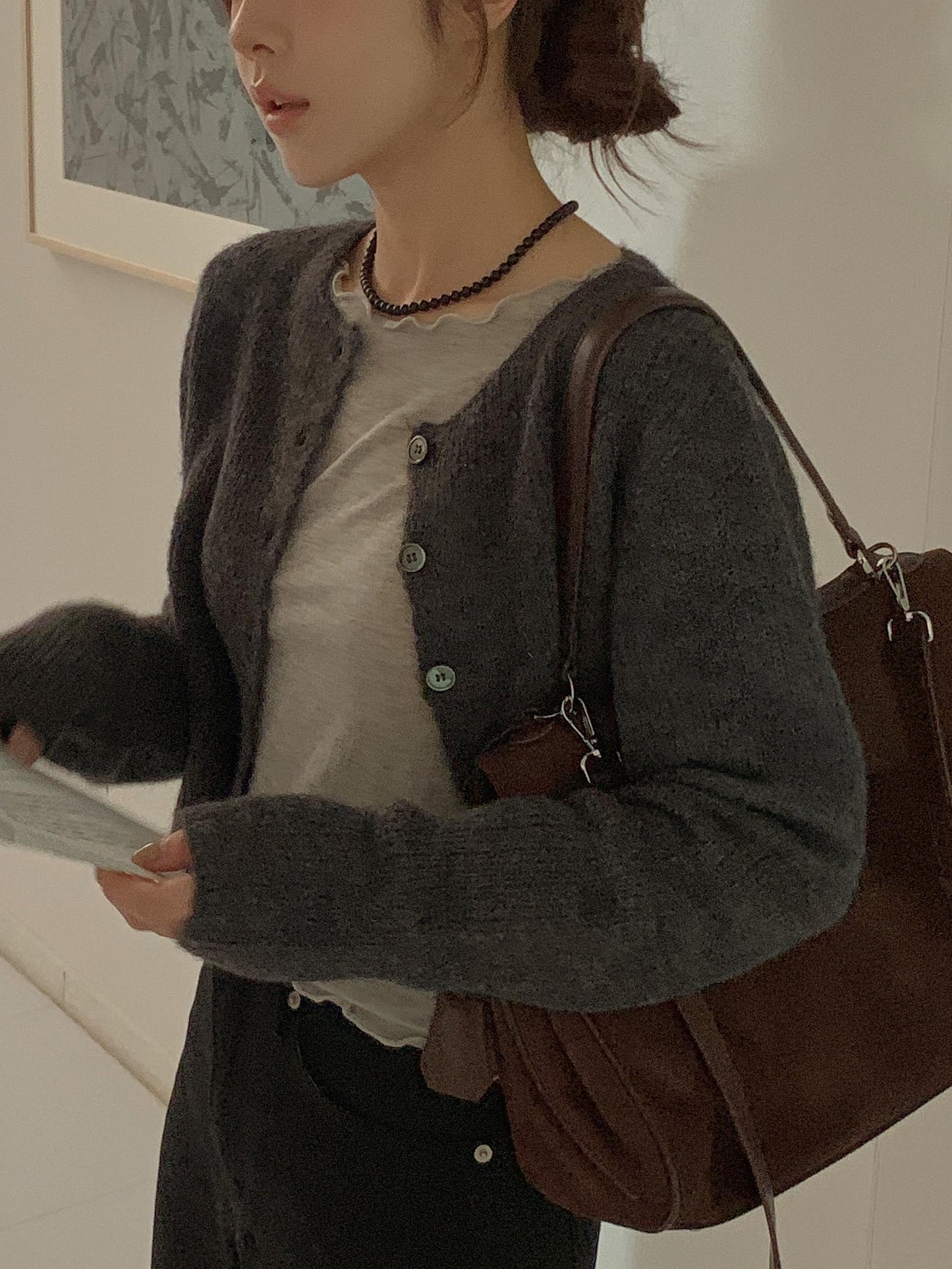 Mid cardigan-4col