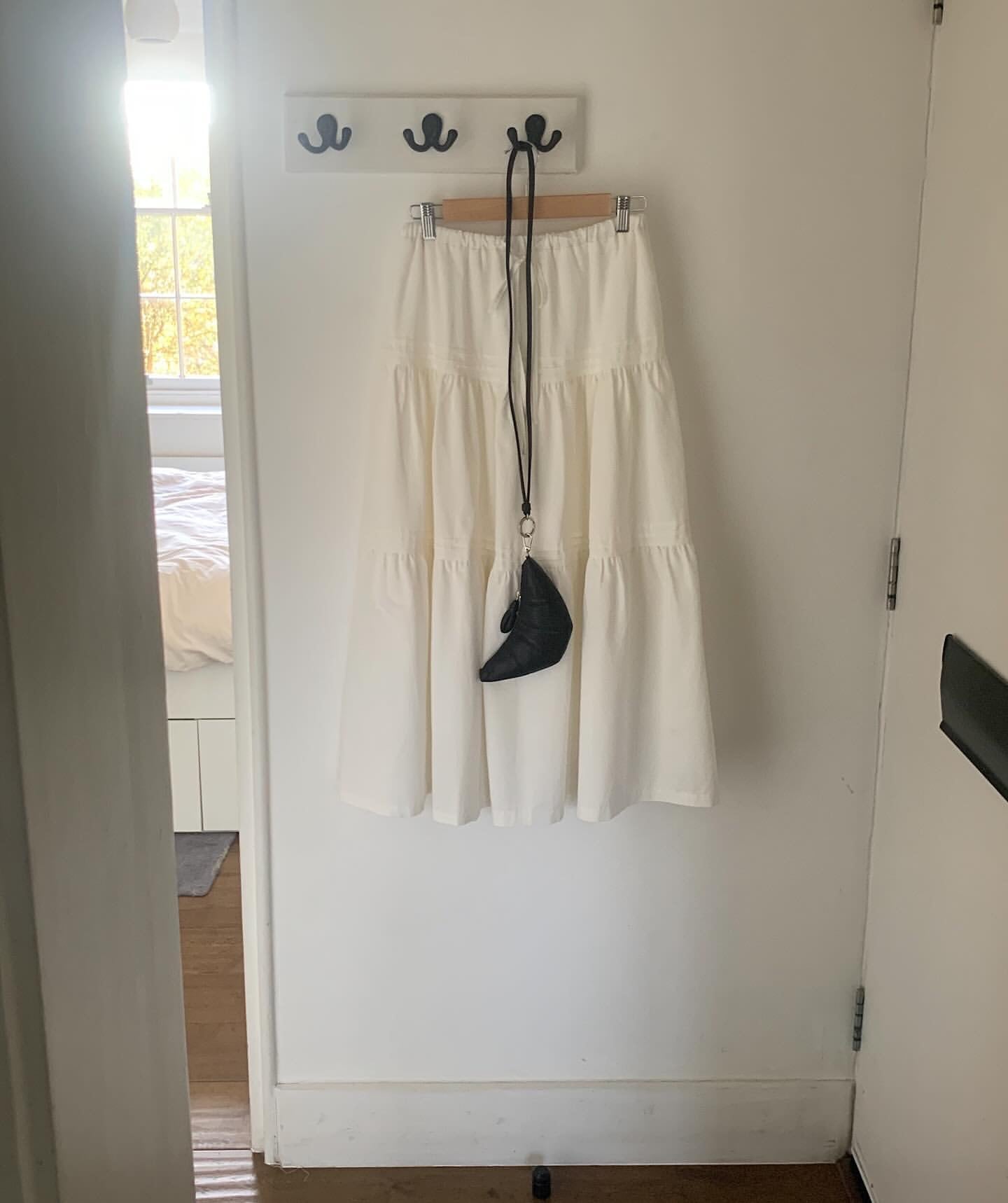 liter audrey pintuck skirt-2col