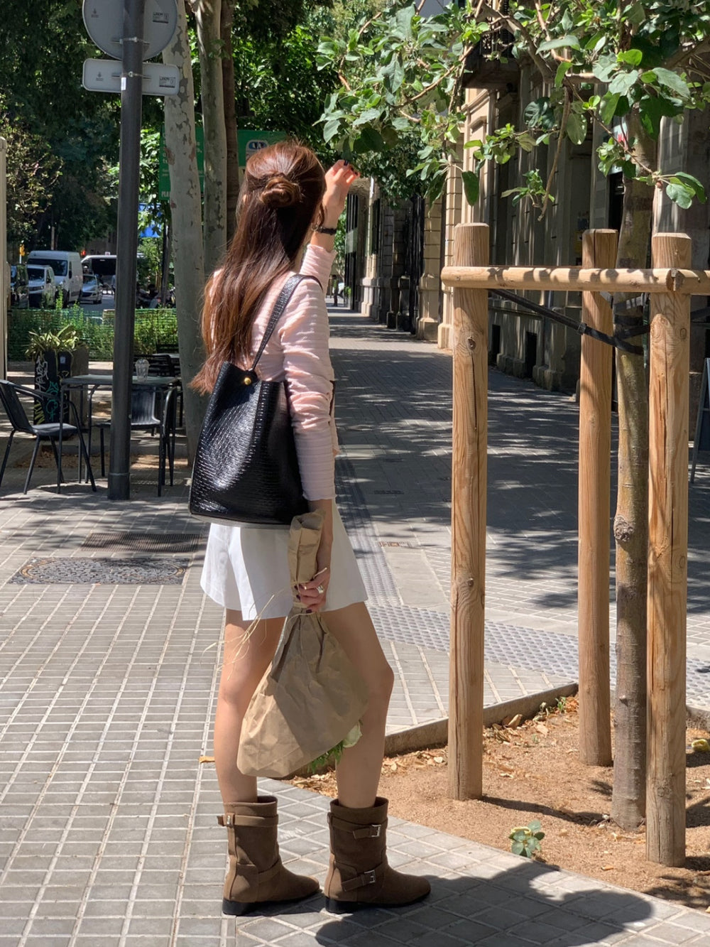 Olivia sleeveless&cardigan set-3col