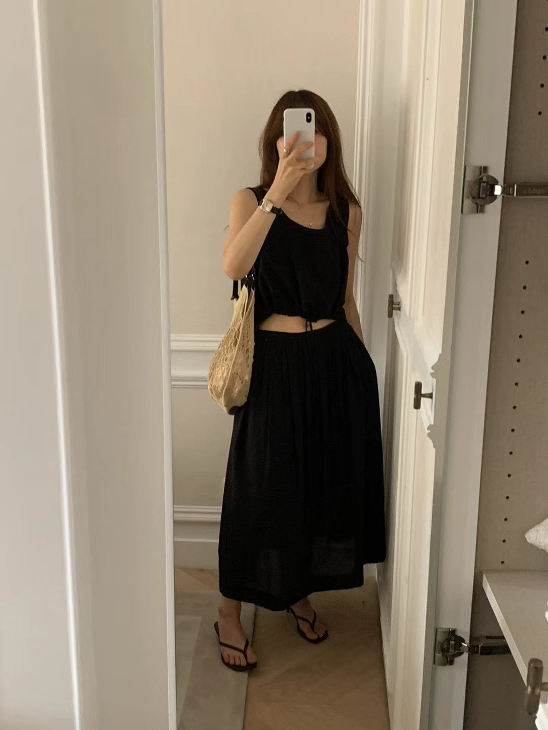Ounce string blouse-2col