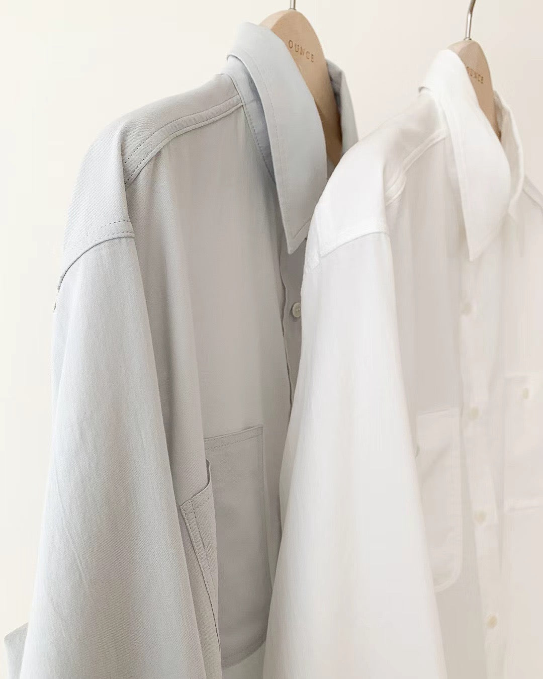 Ounce washing light shirt-3col