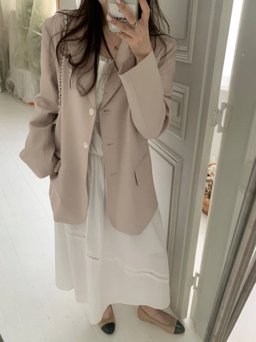 Wish poly jacket-2col