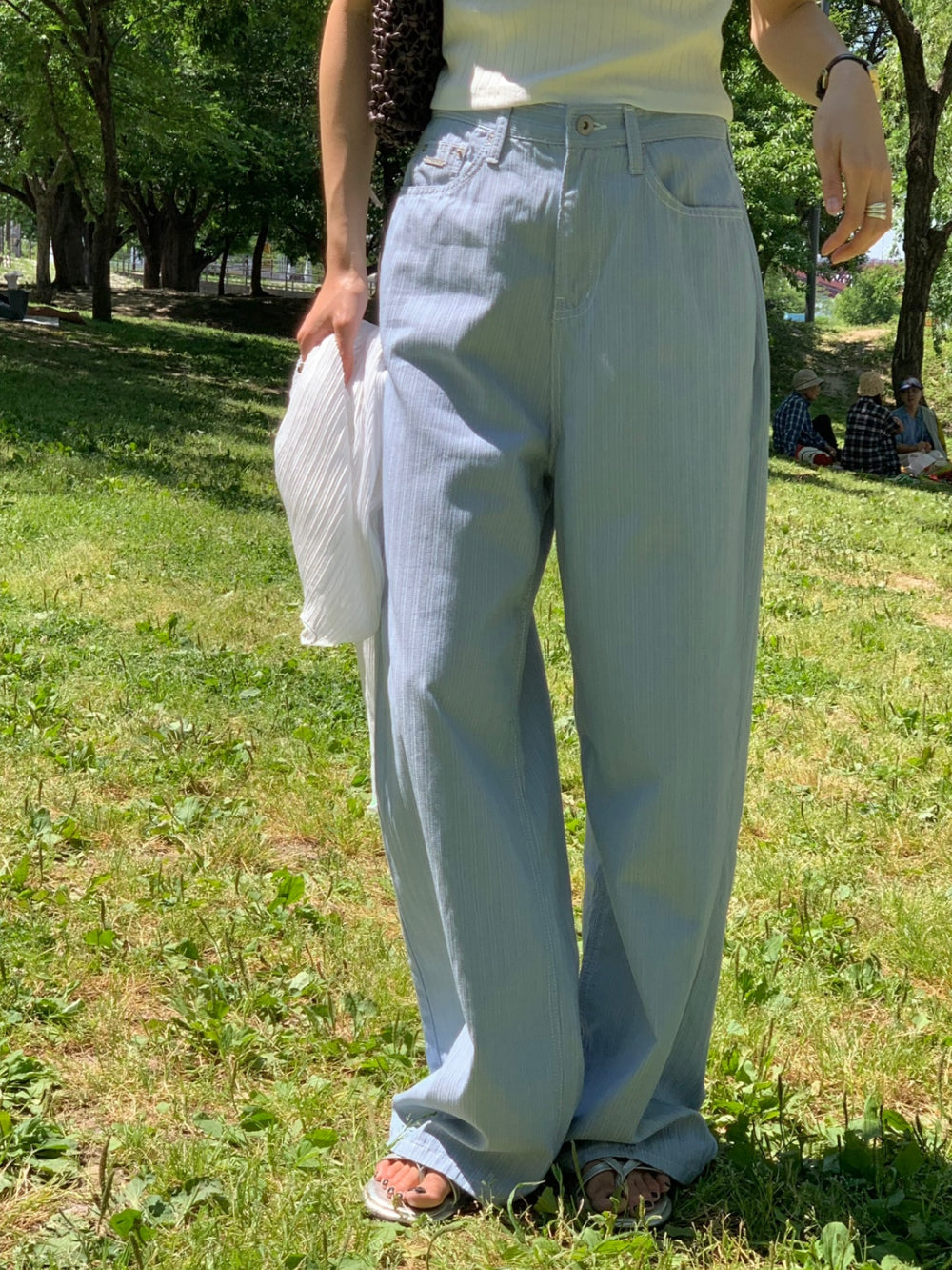 Jacquard denim-2col