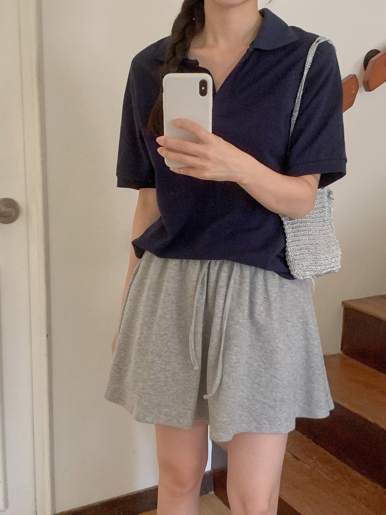 Rush skirt half pants-3col