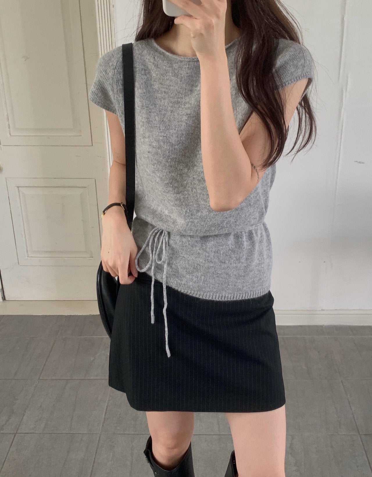Fox belt knit-3col