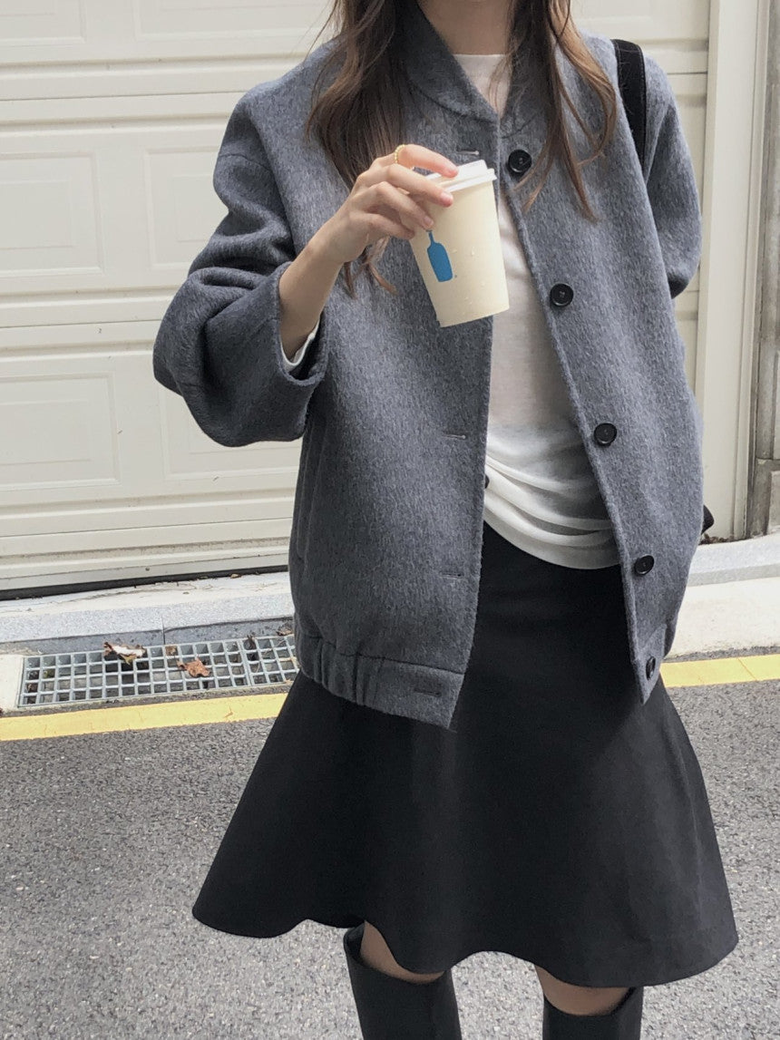 Nua handmade blouson-2col