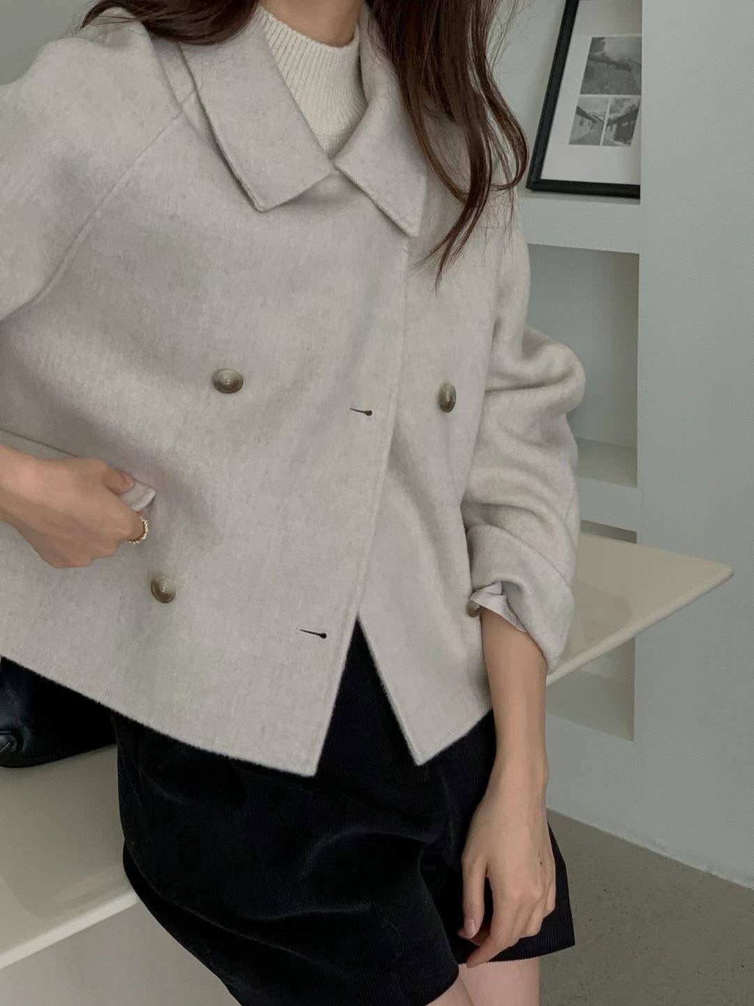 Miu double handmade jacket-3col