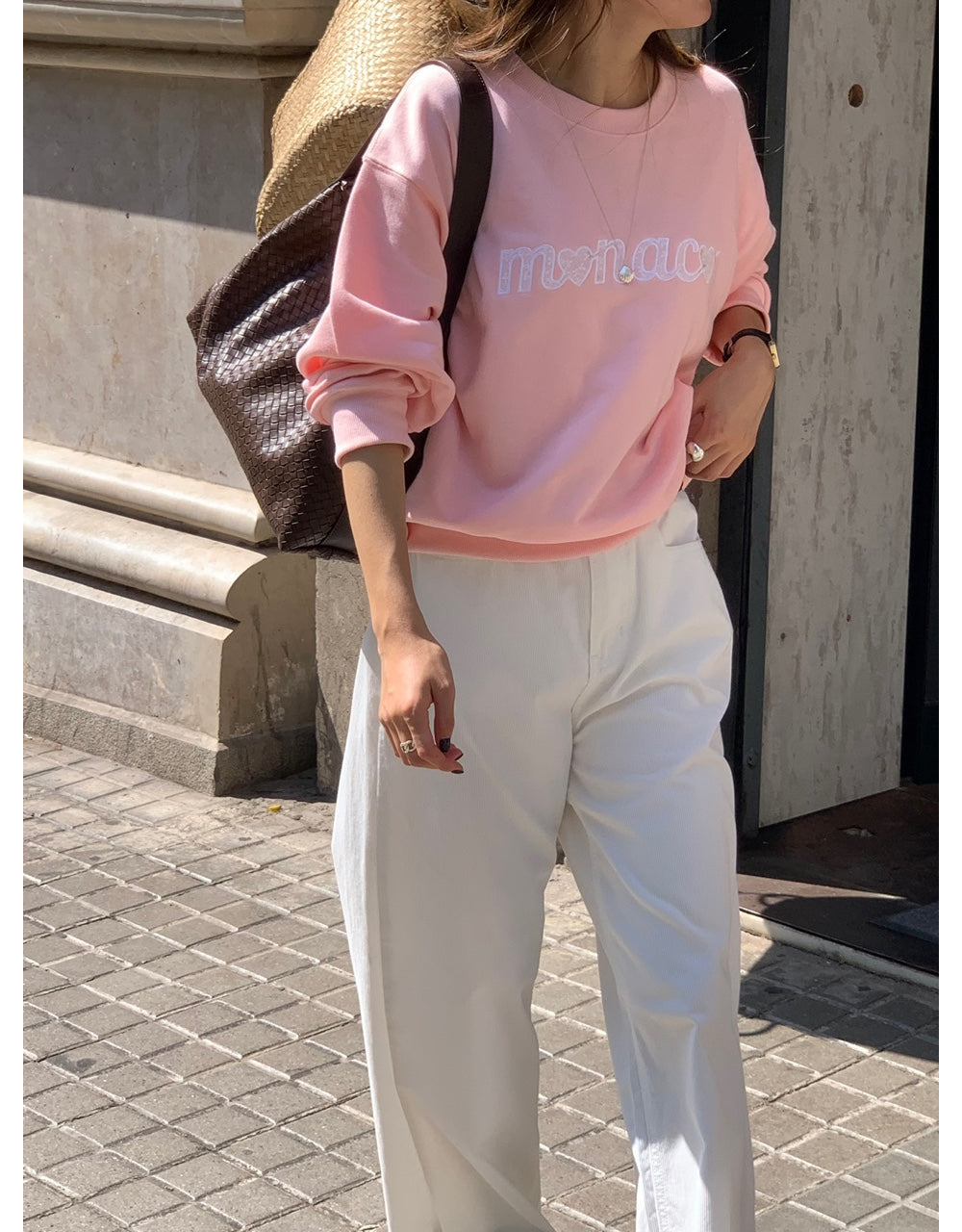 oatmeal即納 Monaco lace MTM-4col