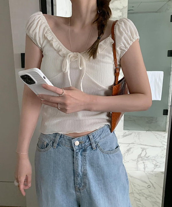 Fure blouse T-2col