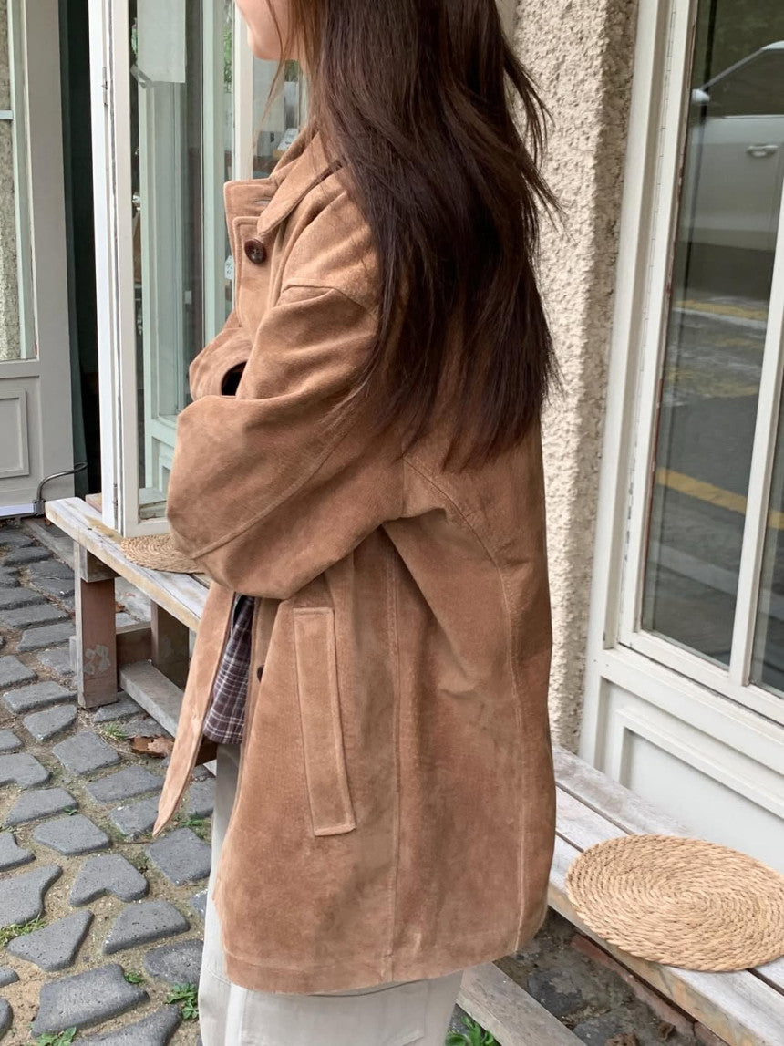 Bern suede jacket-2col