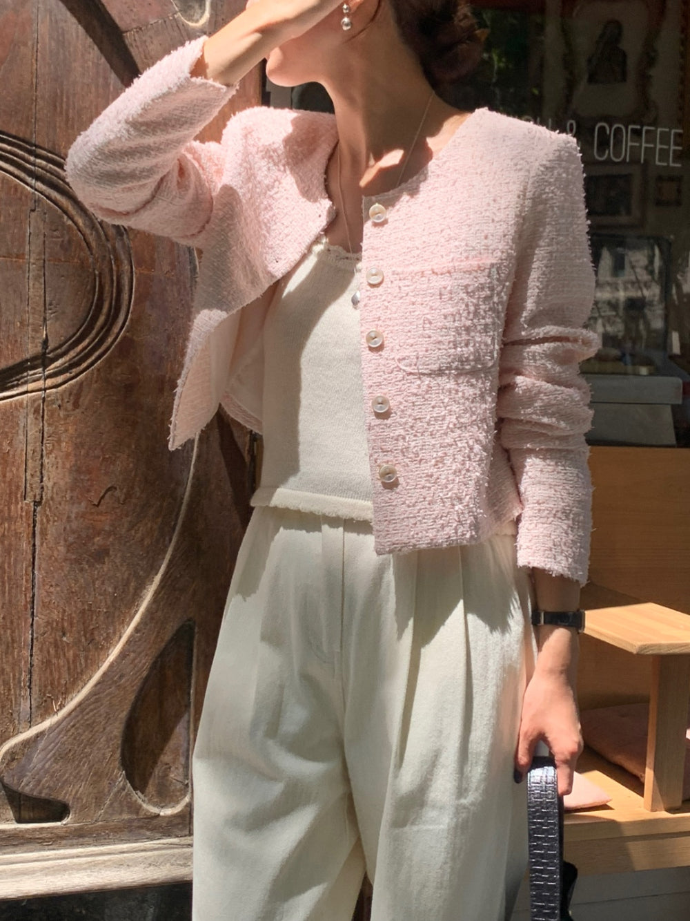 Sha tweed jacket-3col