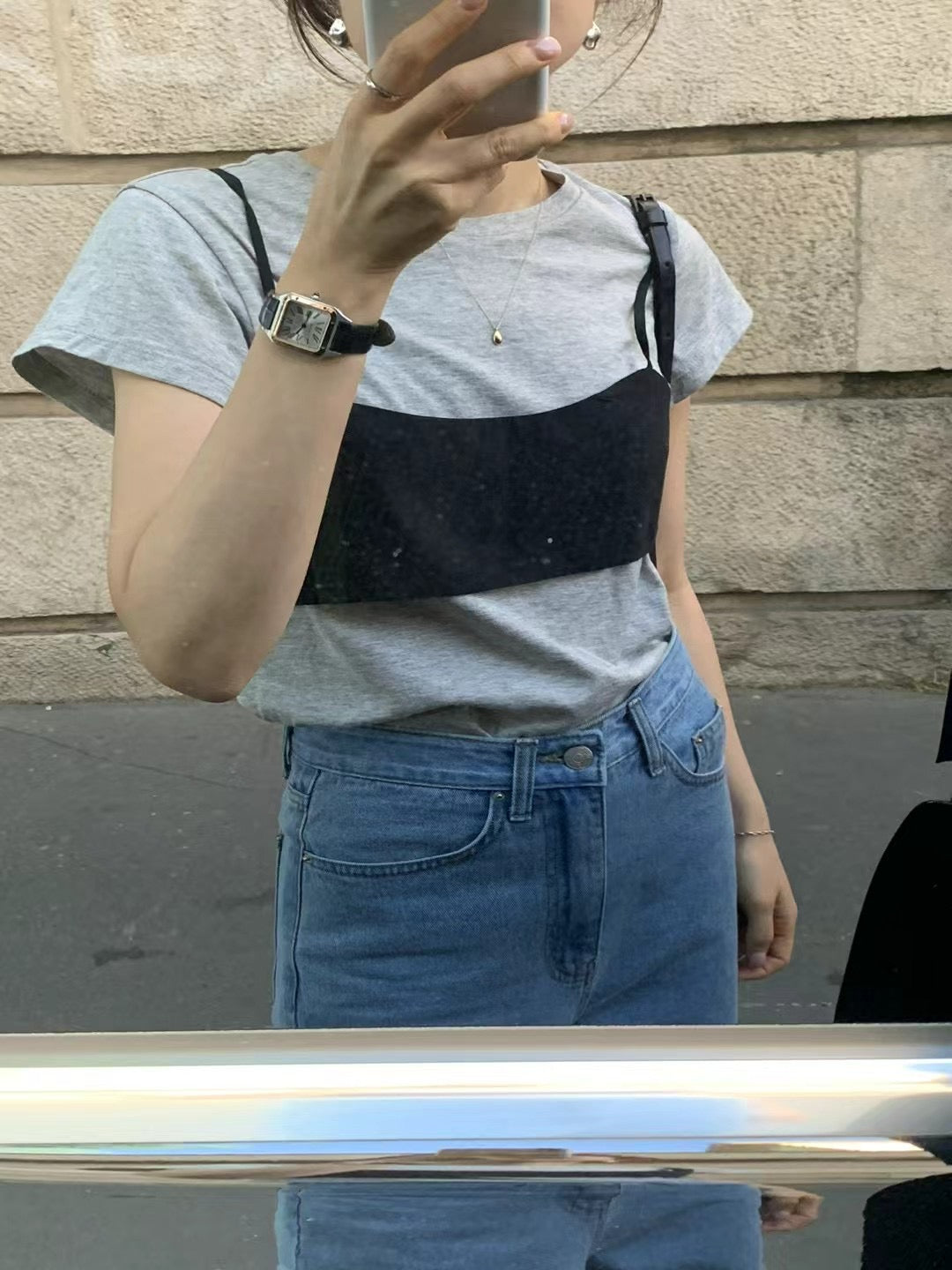 Ounce low wide denim