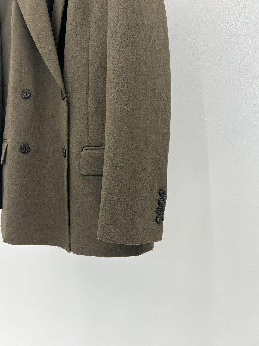 Sienna wool tailored double jacket