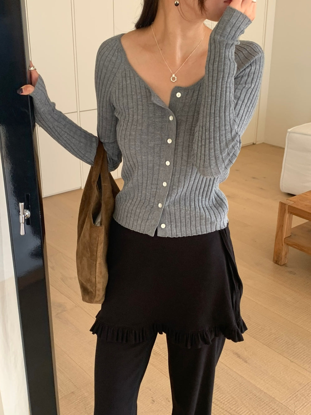 Pov skirt pants-2col