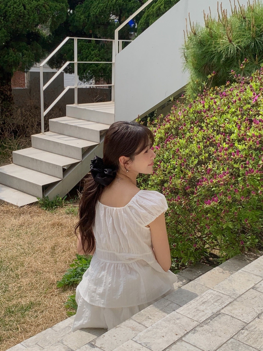Bigi blouse&skirt-2col
