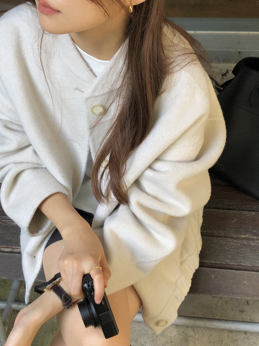Nua handmade blouson-2col