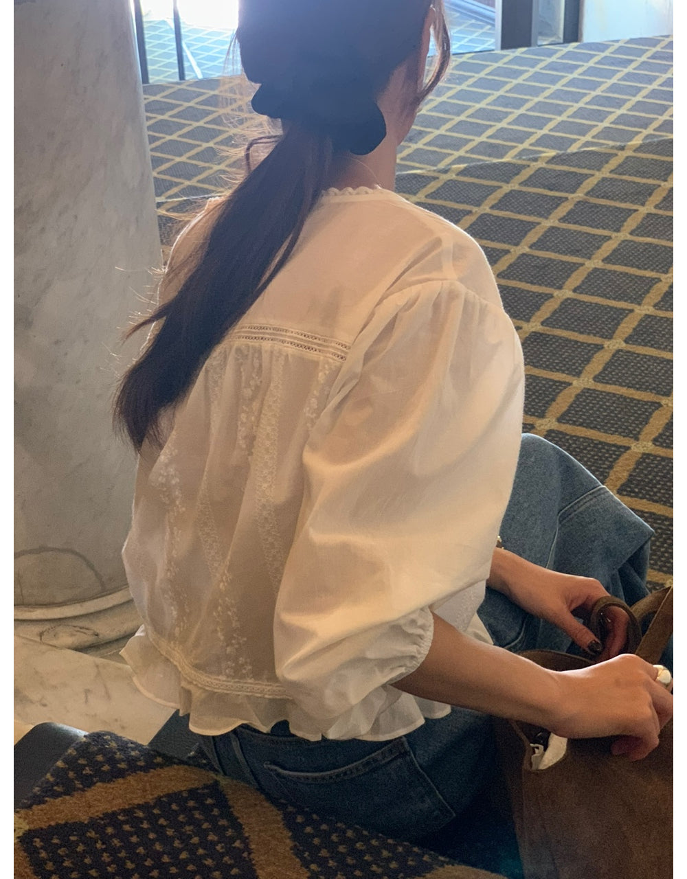 Moon byul blouse