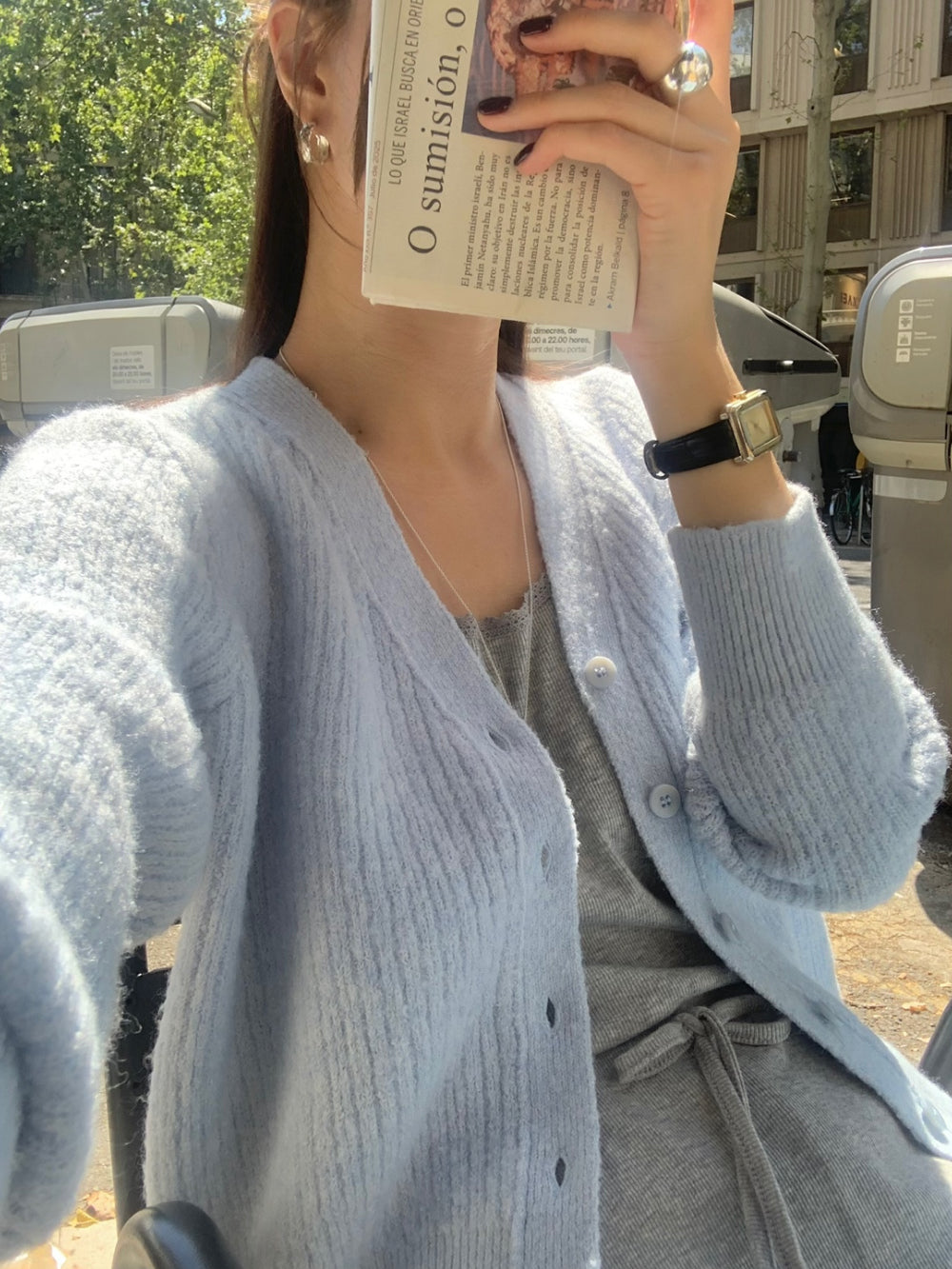 Bog cardigan-4col