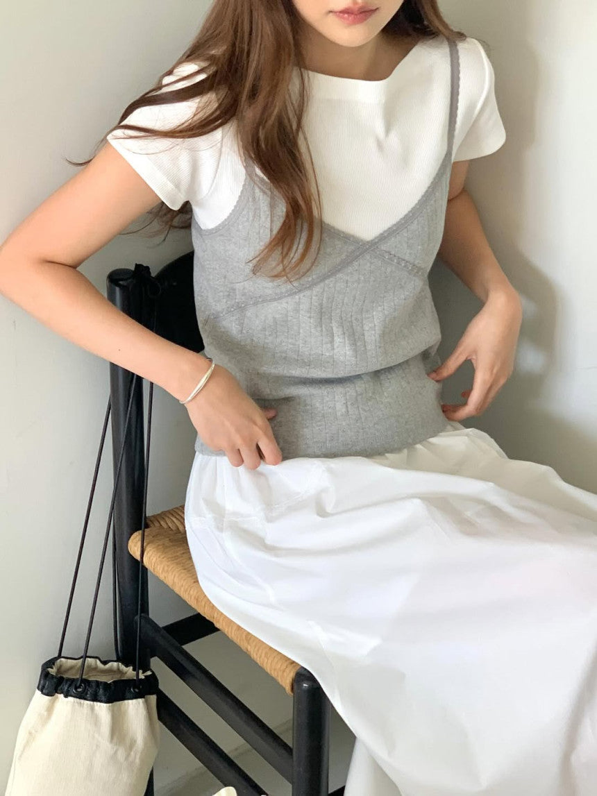 May punching sleeveless-3col